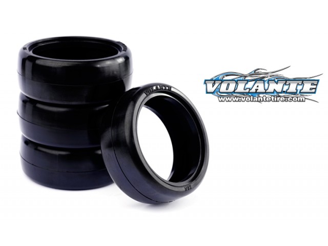 VOLANTE 1/10 TC V8T Revolution 36R Rubber Tire 4pcs (V8T-36R)